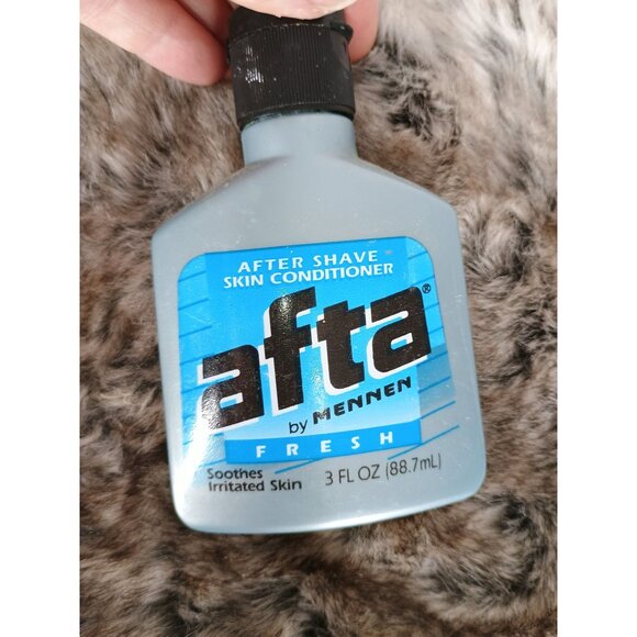 Afta By Mennen After Shave Skin Conditioner Fresh Scent 3 Fl Oz Soothes Irritate - Picture 5 of 5
